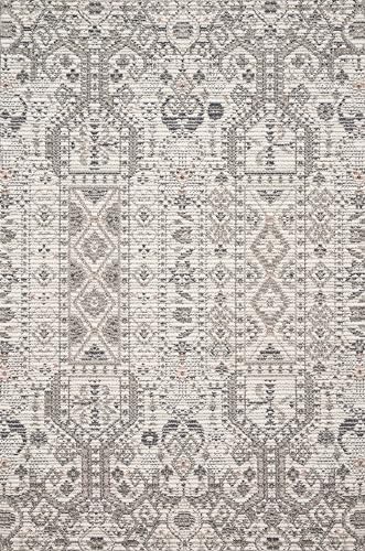 Loloi Cole Collection COL-01 Ivory/Multi, Indoor/Outdoor Area Rug, 5'-0" x 7'-6"