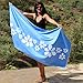 Tuvizo Beach Towel - Microfiber Quick Dry Sand Free Oversized Towels with Travel Bag 71 x 31â€ (Blue)
