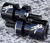i5 BLACK BILLET SWINGARM SPOOLS for Suzuki Hayabusa 1999-2020