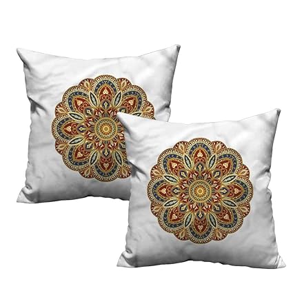 Amazon Com Hekua Oriental Pillowcase Eastern Mandala Arabesque 16