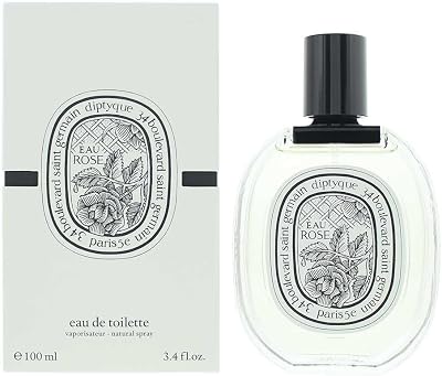 Diptyque Eau Rose 3.4 oz EDT Spray For Women Floral Fruity Litchi Rose Musk
