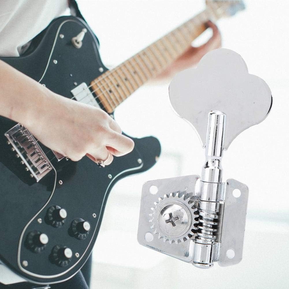 Vbestlife Electric Bass Tuning Pegs, Open Machine Heads String Tuning