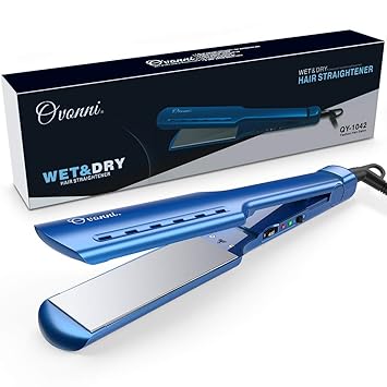 Amazon Com Ovonni Nano Titanium Hair Straightener Dual Voltage 1