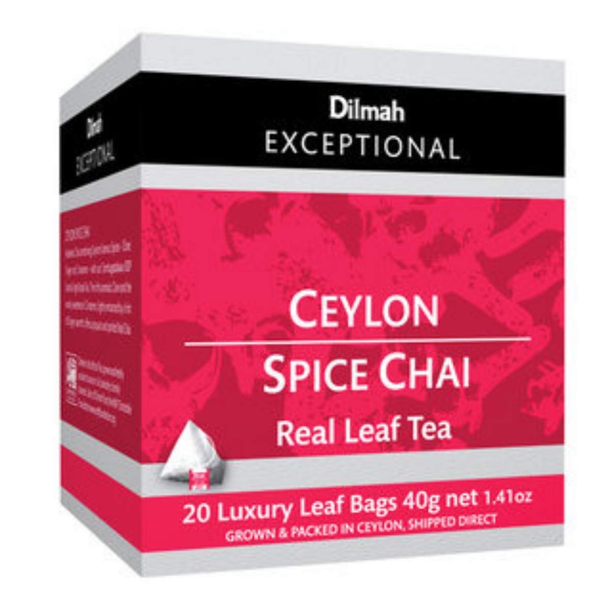 Dilmah Ceylon Spice Chai Tea 20 Tea Bags Dilmah