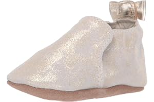 Robeez Baby Girls and Unisex Soft Soles Slip-Resistant Crib Shoes Slippers for Infant and Toddler, 0-24 Months