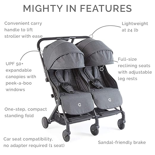 compact stroller with car seat