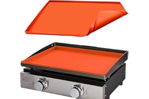 FAVFULLY Silicone Griddle Mat, Grill Cover, 22" Griddle Mat Protective Cover for Blackstone 22 Inch Griddle - Heavy Duty Food Grade Silicone Mat