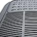 F11306-3ROW  High Quality Vinyl Floor Mats Black