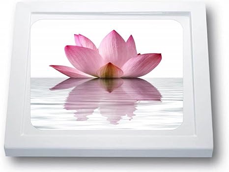 Anti Rutsch Aufkleber Dusche * Antirutschmatte Duschwanne * Lotus * (55 x 55 cm, Standard)