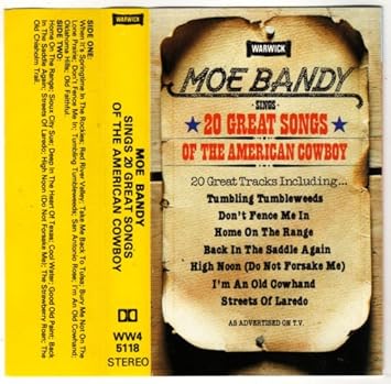 Moe Bandy Sings Great Songs Of The American Cowboy Amazon Com Music