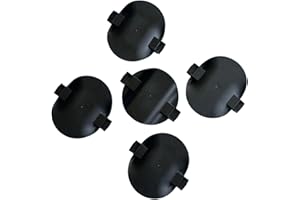 5th Wheel Mount Covers for Silverado 3500HD - 5X Puck Bed Cover Set, PA66 Nylon Hitch Hole Protectors