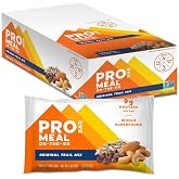 PROBAR - MEAL Bar, Original Trail Mix, Non-GMO, Gluten-Free, Healthy, Plant-Based, Whole-Food Ingredients, Natural Energy (12 Count)