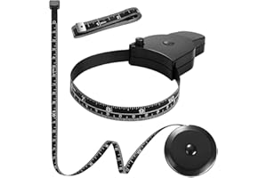 3 Pieces 60 Inch Body Measure Tape Set Include Lock Pin and Push Button Retract Measuring Tape Body Cloth Measuring Tape and 