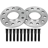 IRONTEK 5x115mm Wheel Spacers 12mm Real Forged Spacers with 71.6mm Hub Bore M14x1.5 Studs Fit for Chrysler 2005-2023 300, for Dodge 2008-2023 Challenger/ 2006-2023 Charger/ 2005-2008 Magnum 2PCS