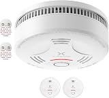 X-Sense SD11 10-Year Battery Smoke Alarm 2-Pack Magnetic Mount EN