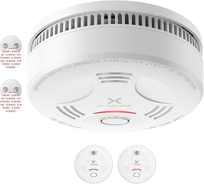 X-Sense SD11 10-Year Battery Smoke Alarm 2-Pack Magnetic Mount EN