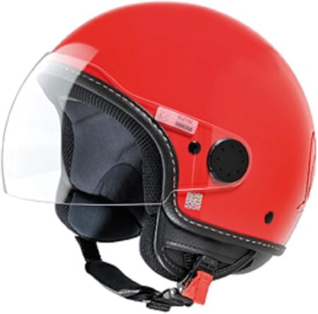Casque vespa rouge Outlet