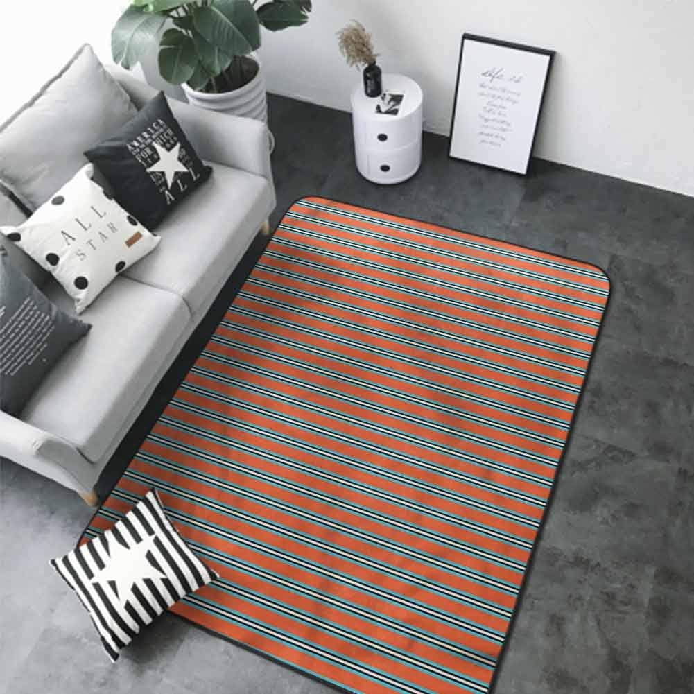 AntiSlip Outdoor Rugs Geometric, Ornamental Lines 80"x 120