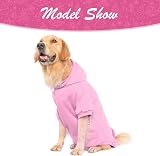 KOOLTAIL Basic Dog Hoodie Soft Warm Jumper with Leash Hole Pocket view 7
