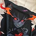 MISAKI1987 Monster Girl Hyakuran Hellhound Anime Girl Dakimakura Hugging Body Pillow Case Cover 150cm X 50cm Peach Skin