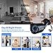 Outdoor Cameras Home Security Camera System Security Camera Abowone 8 Channels 1080N CCTV DVR Recorder 4 x 1080P 1920TVL Outdoor Video Surveillance Cameras Security System/65 feet Night Vision