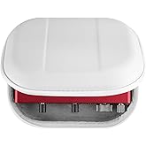 GEEKRIA Audio Mixer Case, Compatible with Focusrite Scarlett 2i2 3nd Gen Audio Interface Hard Case, Protective Hard Shell Travel Carrying Bag (White)