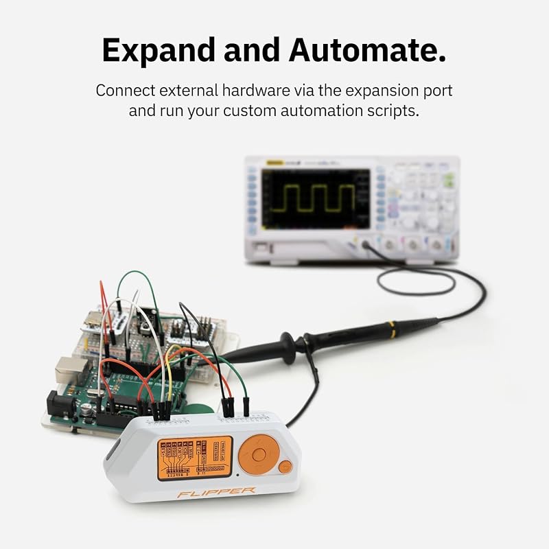 Zero – Tragbares Multi-Tool für Technikbegeisterte – Vollständig Open-Source & anpassbar – RFID- & NFC-Reader, Infrarot-Fernbedienung und Wireless-Signal-Explorer für neugierige Köpfe, Weiß