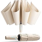 Kesteo Windproof Travel Umbrella for Rain, Withstand 85MPH Winds, 54 Inch Automatic Reverse Fold Umbrellas Easy Auto Open Close, Portable Compact Umbrella Includes Cover Bag, Perfect for Travel, Car, Commute, Women Men, Backpack