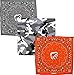 Wolverine 3 Piece Bandana Set 22 Inch Square Assortment Camo (Camouflage)