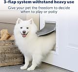 PetSafe Extreme Weather Aluminium Pet Door Large Insulated Flap System view 4