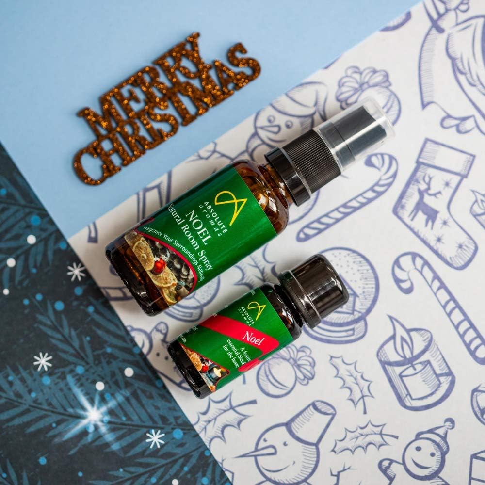 Absolute Aromas Festive Noel Room Spray 30ml - A Winter Blend of Essential Oils for a Warm and Festive Aroma - Image 5