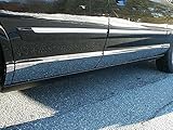 QAA FITS Crown Victoria 1992-2009 Ford (8 Pc: SS Rocker Panel Body Trim, 4.69