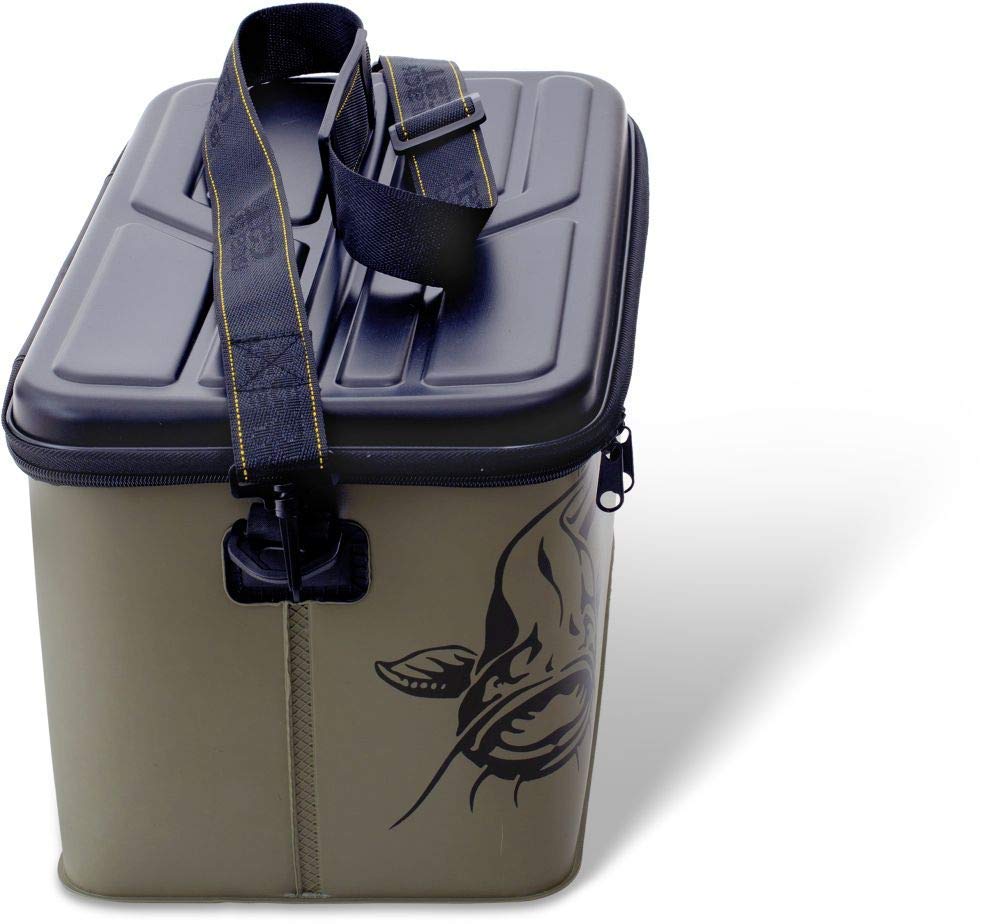 Blackcat Black Cat Flex Box Carrier 40 cm x 24 cm x 25 cm, Black/Yellow, 40 cm