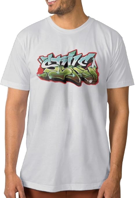 New Fashion Men hip hop Street T Shirts Painted graffiti Short Sleeve Printed Letters T Shirt 