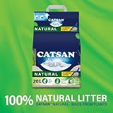 Catsan Natural Clumping Cat Litter 20 L Biodegradable Extra Absorbent view 5