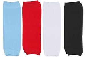 juDanzy Newborn 4-pack Baby Leg Warmers (Newborn- 12 pounds)