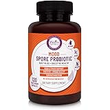 Natures Instincts Mood Spore Probiotic with Live Strains, Natural Mood Support Supplement, Potent Herbal Complex With Ashwaga