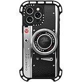 CASETiFY Ultra Bounce Case for iPhone 16 Pro Max [Shockproof / 32.8 ft. 10X Military Grade Drop Protection/Compatible with Magsafe] - Camera Case - Classic - Clear Black
