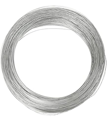 High Carbon Steel Wire, Mill Finish #2B (Smooth) Finish, Grade #2B Smooth, Full Hard Temper, Meets ASTM A228 Specifications, 0.045" Diameter, 185' Length, Precision - View #4