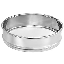 PATIKIL 140 Mesh Lab Sieve, 8" Diameter Test Sieve