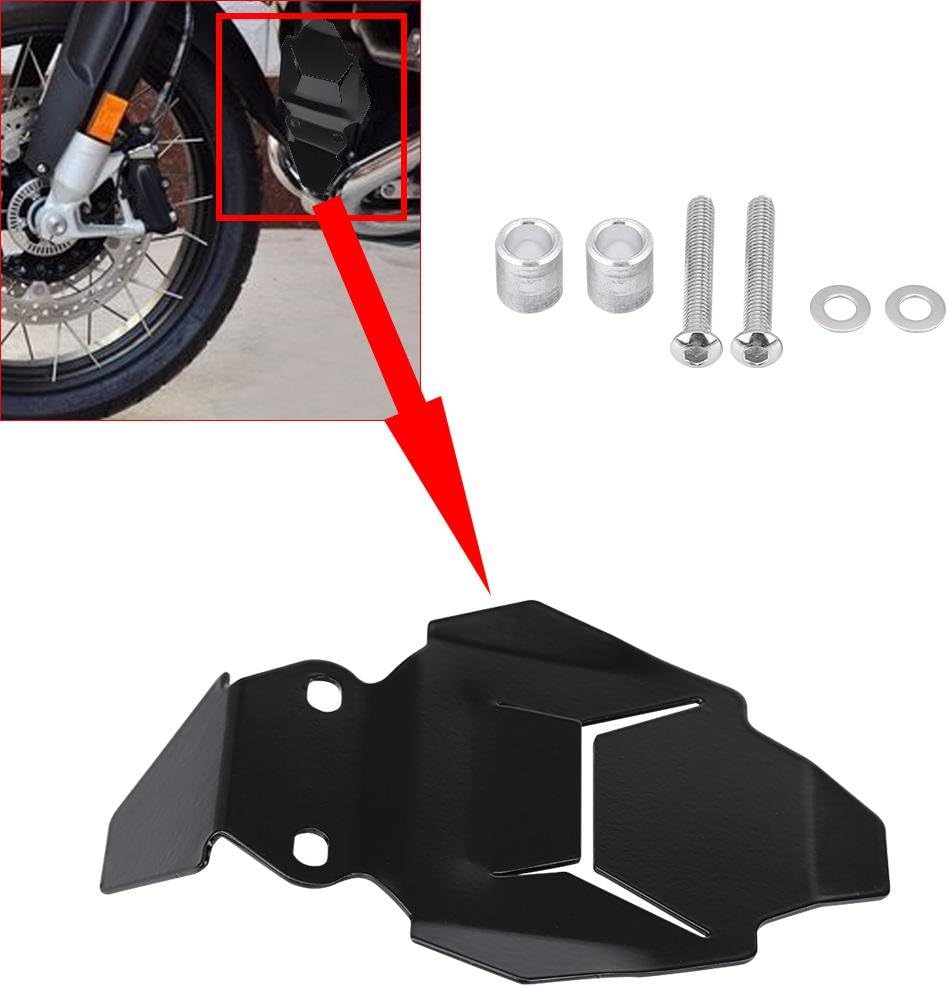 KIMISS Motorcycle Front Engine Housing,Stainless Steel Motorcycle Front Engine Housing Accessory for R1200GS ADV 2014-2017 - Image 5