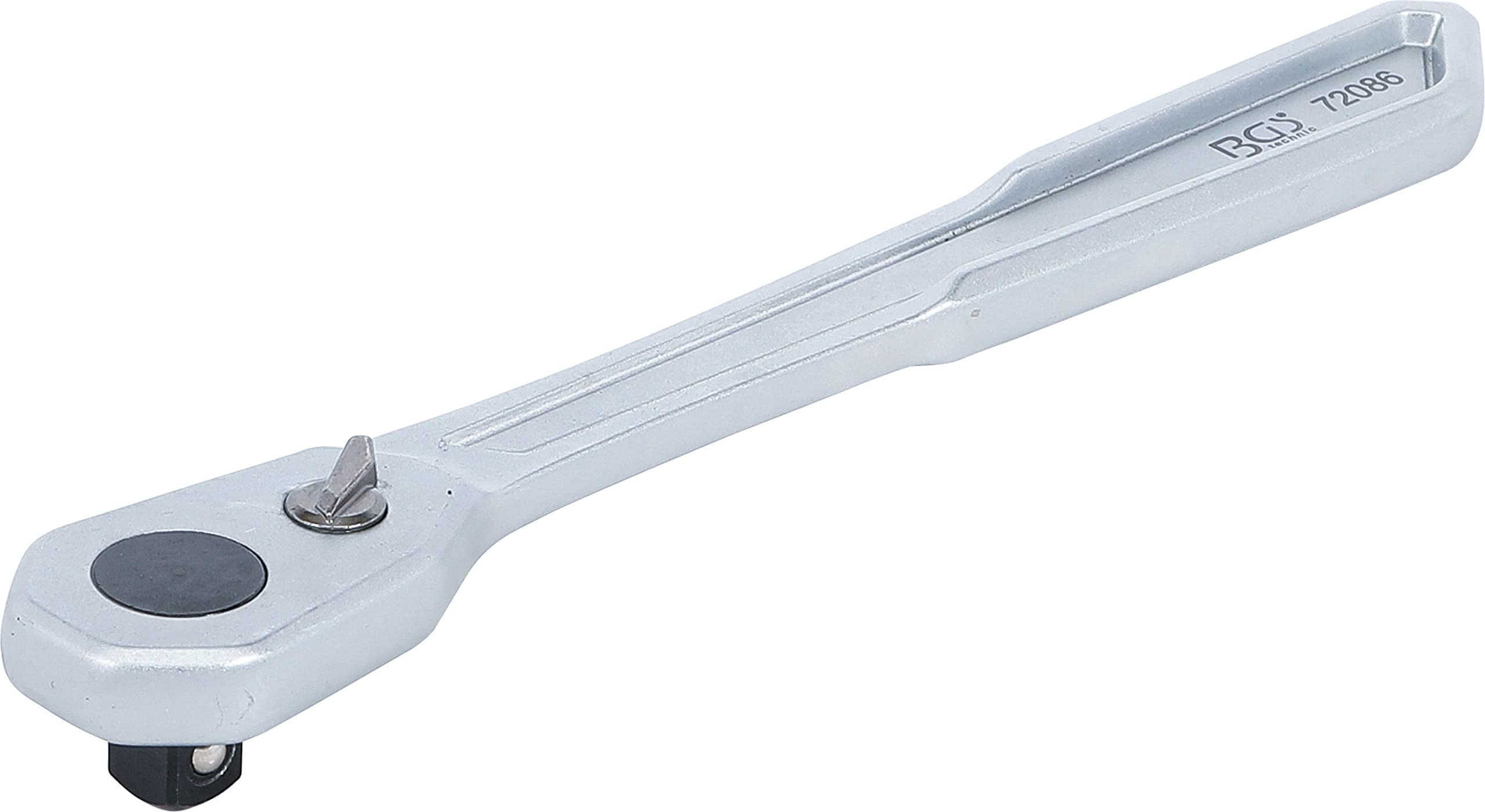 BGS 72086 | Reversible Ratchet | extra flat | fine tooth | 10 mm (3/8")