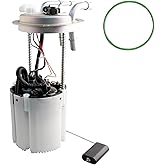 MOAUTO Electric Fuel Pump Module Assembly w/sending Unit Pressure Sensor Replacement E3581M 19256621 Compatible with Cadillac Escalade Chevrolet Tahoe GMC Yukon 2004-2007 4.8 5.3 6.0 6.2 V8