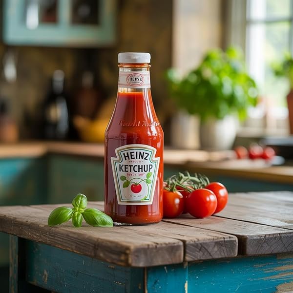 HEINZ SIMPLY TOMATO KETCHUP WITH NO ARTIFICIAL SWEETENERS, 19 OZ BOTTLE