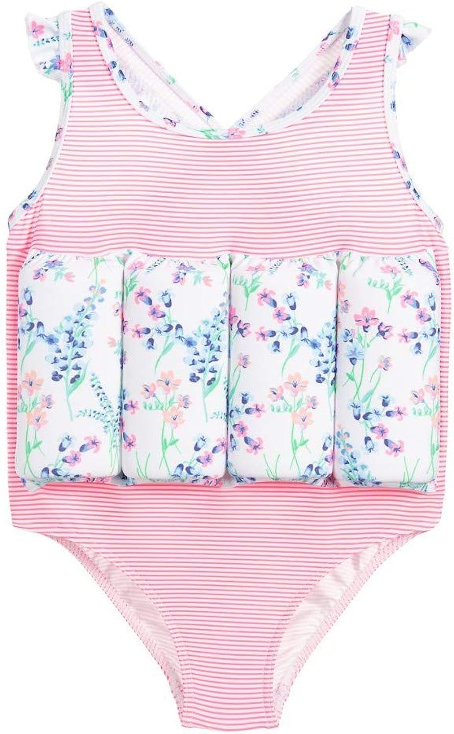 Sun Uva Maillot De Bain Bebe Flottant English Floral Maillots De Bain Bebe Fille 0 24m Genesis Gs Com