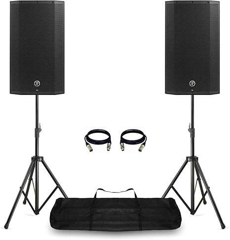 mackie 12 inch powered speakers