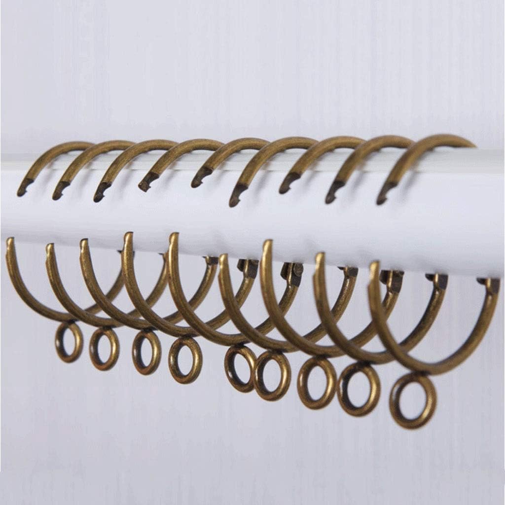 Curtain Eyelet Rings 10 Pack Bronze Open Curtain Rings With Eyelet 1.5