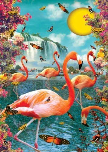 Flamingos Gift Poster Wrapping Paper