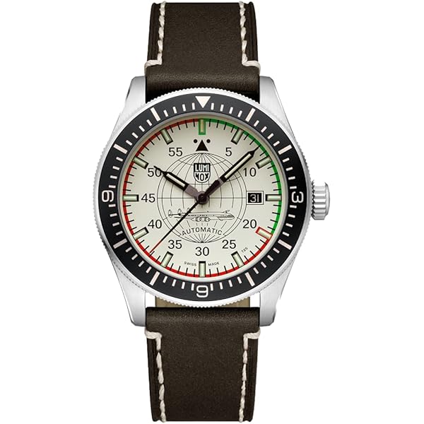 Amazon.com: Luminox Men's Analog Automatic Watch with Leather