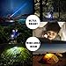 Tactical Military Flashlight KROV Compact Tough Portable Tac Handheld Light Torch Brightest Cree LED Emergency Flashlight High Lumen Waterproof Adjustable Zoomable Focus 5 Mode Indoor Outdoor 2 Pack